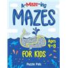 Puzzle Pals Bryce Ross Amazing Maze Book For Kids (Tascabile)