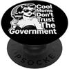 1950s House Wife Feminists Anti Establis Cool Moms non si fidano del governo | Vintage 50s casalinga PopSockets PopGrip Adesivo