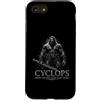 Greek Mythology Cyclops Warrior Legend Custodia per iPhone SE (2020) / 7/8 Ciclope La leggenda del mito greco gigante con un occhio solo