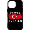 Turkish Flag National Heritage Apparel & Custodia per iPhone 16 Pro Max Repubblica Di Turchia Patriottica Uomini Donne Bambini Orgoglioso Turco