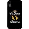 Mis Quince Brianna Tees Custodia per iPhone XR Mis Quince Brianna 15 Quinceanera Messicano Compleanno XV Festa