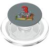 Medieval Renaissance Ren Faire Birthday 3 Anni Bambini Compleanno Guerriero Ragazzo Cavaliere Medievale PopSockets PopGrip per MagSafe