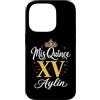 Mis Quince Aylin Tees Custodia per iPhone 14 Pro Mis Quince Aylin 15 Quinceanera Messicano Compleanno XV Festa