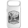 Archangel Gabriel Biblical Messenger Custodia per iPhone Air Gabriele L'Arcangelo Messaggero Cristiano Angelo Scena