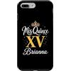 Mis Quince Brianna Tees Custodia per iPhone 7 Plus/8 Plus Mis Quince Brianna 15 Quinceanera Messicano Compleanno XV Festa