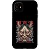 TOKYO WAVES Oni Mask Designs Custodia per iPhone 11 Yokai Oni Maschera Diavolo Giapponese Demone Tattoo Oni Mask