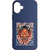 TOKYO WAVES Oni Mask Designs Custodia per iPhone 16 Plus Hannya Oni Mask Devil Yokai - Maschera giapponese con tatuaggio demone