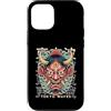 TOKYO WAVES Oni Mask Designs Custodia per iPhone 12/12 Pro Yokai Oni Maschera Diavolo Giapponese Demone Tattoo Oni Mask