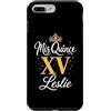 Mis Quince Leslie Tees Custodia per iPhone 7 Plus/8 Plus Mis Quince Leslie 15 Quinceanera Messicano Compleanno XV Festa