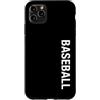 Funny Baseball Tees & Gifts Custodia per iPhone 11 Pro Max Baseball Verticale