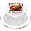Tomato Whisperer Garden Collection Coltivatore di vite di pomodoro - Agricoltura biologica e giardiniere da cortile PopSockets PopGrip per MagSafe