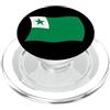 Living Flags Bandiera ondulata dell'esperanto lingua Zamenhof Unua Libro PopSockets PopGrip per MagSafe