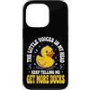 Anatra Anatra Di Gomma Paperino Custodia per iPhone 13 Pro The Little Voices In My Head Keep Telling Me Get More Ducks