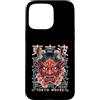 Hannya Oni By Tokyo-Waves Custodia per iPhone 15 Pro Max Yokai Oni Maschera Fiore di Ciliegio Diavolo Giapponese Demone Oni Maschera