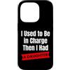 Dad Life in Charge Then I Had a Daughter Custodia per iPhone 14 Pro Ho usato per essere al comando poi ho avuto una figlia commedia design