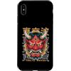 Japanese Aesthetic by Tokyo Waves Custodia per iPhone XS Max Maschera giapponese del diavolo Yokai del diavolo Hannya Giappone Oni