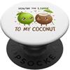 Kawaii Fruit Love Sei il Lime To My Coconut Kawaii Love PopSockets PopGrip Adesivo