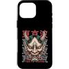 TOKYO WAVES Oni Mask Designs Custodia per iPhone 16 Pro Max Yokai Oni Maschera Diavolo Giapponese Demone Tattoo Oni Mask