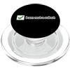 Not A Robot Funny Internet Meme Tech Hum Non un robot divertente Checkbox Internet Meme PopSockets PopGrip per MagSafe