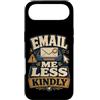 Jimbeels Custodia per iPhone Air Email Me Less Kindly ufficio sarcasmo inbox