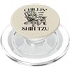 Shih Tzu Dog Lover Gifts Rilassarsi con la mia poltrona estiva per cani Shih Tzu PopSockets PopGrip per MagSafe