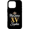 Mis Quince Sophia Tees Custodia per iPhone 16 Pro Mis Quince Sophia 15 Quinceanera Messicano Compleanno XV Festa