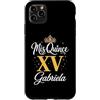Mis Quince Gabriela Tees Custodia per iPhone 11 Pro Max Mis Quince Gabriela 15 Quinceanera Messicano Compleanno XV Festa