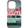 Fei Long Design Hubc Custodia per iPhone 15 Pro Felice Vintage Miami Amante