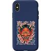 TOKYO WAVES Oni Mask Designs Custodia per iPhone X/XS Hannya Oni Mask Devil Yokai - Maschera giapponese con tatuaggio demone