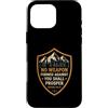 Christian Mountain Shield Bible Verse Fa Custodia per iPhone 16 Pro Max Nessuna arma formata contro di te prospererà verso