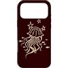 Sea Ocean Jellyfish and Fish Art Custodia per iPhone 17 Pro Max Y2K 90s Pesce e Meduse sotto le stelle