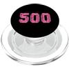 Leggende dello sport Baseball Softball Rosa Numero #500 PopSockets PopGrip per MagSafe