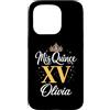 Mis Quince Olivia Tees Custodia per iPhone 15 Pro Mis Quince Olivia 15 Quinceanera Messicano Compleanno XV Festa