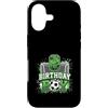 Kids Football Soccer Birthday Boy Appare Custodia per iPhone 17 Rete da calcio per 8° compleanno ragazzo 8 anni tema calcio
