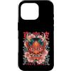 Japanese Aesthetic by Tokyo Waves Custodia per iPhone 16 Pro Hannya Oni Mask Devil Yokai - Maschera giapponese con tatuaggio demone