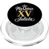 Mis Quince Julieta Tees Mis Quince Julieta 15 Quinceanera Messicano Compleanno XV Festa PopSockets PopGrip per MagSafe