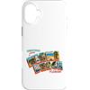 Greetings From Miami Beach Custodia per iPhone 16 Plus Saluti da Miami Beach