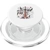 Christian Angelic Sword Spiritual Warfar Messaggero Di Fuoco Fiammeggiante Angelo Spada Cristiana PopSockets PopGrip per MagSafe