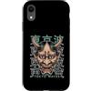 Hannya Oni Mask Aesthetic By TW Custodia per iPhone XR Maschera giapponese del diavolo Yokai del diavolo Hannya Giappone Oni