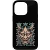 Hannya Oni Mask Aesthetic By TW Custodia per iPhone 13 Pro Maschera giapponese del diavolo Yokai del diavolo Hannya Giappone Oni