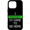Gaming Humor Retro Pixel Gamer Meme Custodia per iPhone 16 Pro Mio Gioco In Pausa Per Essere Qui Divertente Gamer
