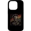 Christian Warrior Armor Of God Spartan F Custodia per iPhone 14 Pro Indossare l'armatura piena fede guerriero cristiano