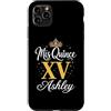 Mis Quince Ashley Tees Custodia per iPhone 11 Pro Max Mis Quince Ashley 15 Quinceanera Messicano Compleanno XV Festa
