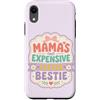 Mini Me Sayings Custodia per iPhone XR Mamas costoso piccolo bestie mamma citazione figlia