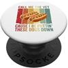 Divertente Maglietta Bootleg Che Griglia Maglietta Divertente Bootleg Grilling Hot Dog Dog Meme PopSockets PopGrip Adesivo