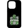 Kids Football Soccer Birthday Boy Appare Custodia per iPhone 15 Pro Rete da calcio per 6° compleanno, 6 anni, tema calcio