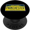Empire State NY Co Targa del quartiere di New York Parkchester Bronx NY PopSockets PopGrip Adesivo