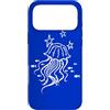 Sea Ocean Jellyfish and Fish Art Custodia per iPhone 17 Pro Max Y2K 90s Meduse e pesce sotto le stelle