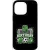Kids Football Soccer Birthday Boy Appare Custodia per iPhone 14 Pro Max Rete da calcio per 9° compleanno, per bambino di 9 anni