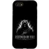 Christian Faith Warrior Refined Fire Ver Custodia per iPhone SE (2020) / 7/8 Filtrati dal fuoco 1 Pietro 1 7 Versetto della Bibbia Cristiana